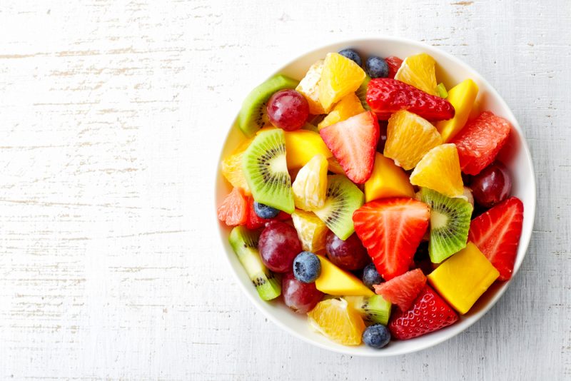 Салат с фруктами и овощами рецепт – Авторская кухня: Салаты. «Еда»