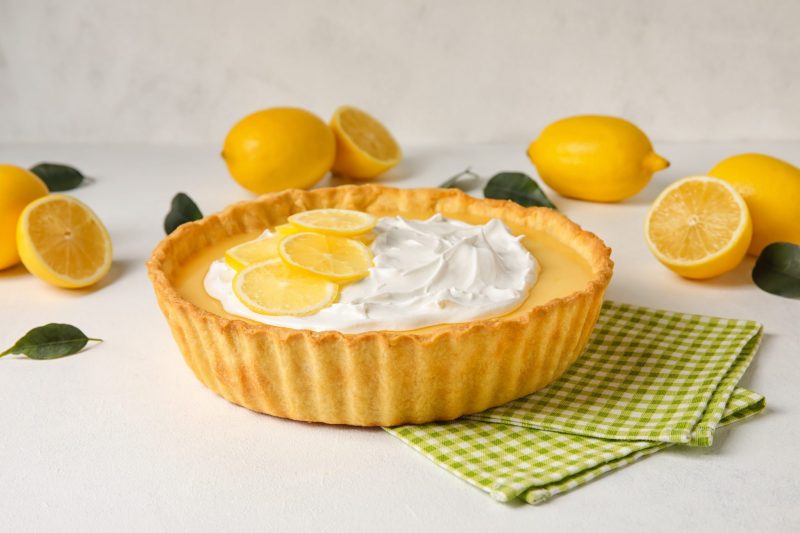 Трехслойный лимонный пирог из песочно-дрожжевого теста, рецепт с фото и видео — natali-fashion.ru